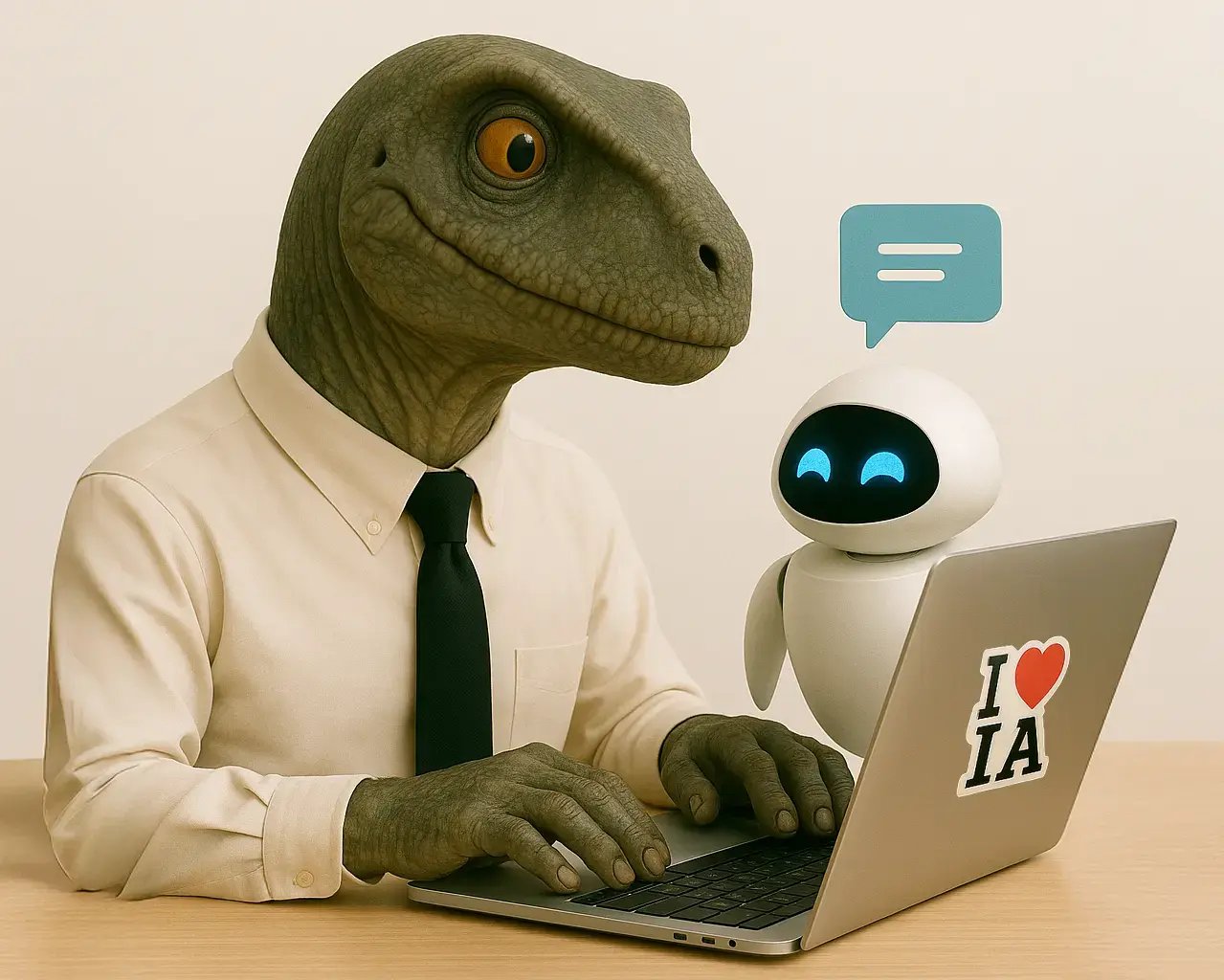 inteligencia artificial apoya de los colaboradores en las empresas 
