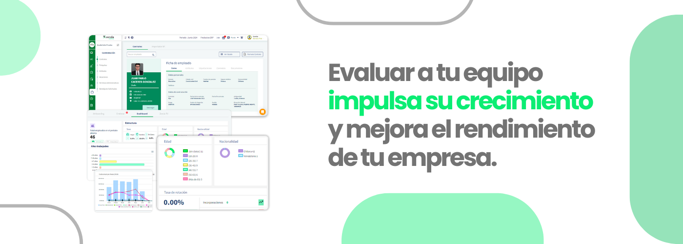 evaluación de desempeño- software recursos huamanos