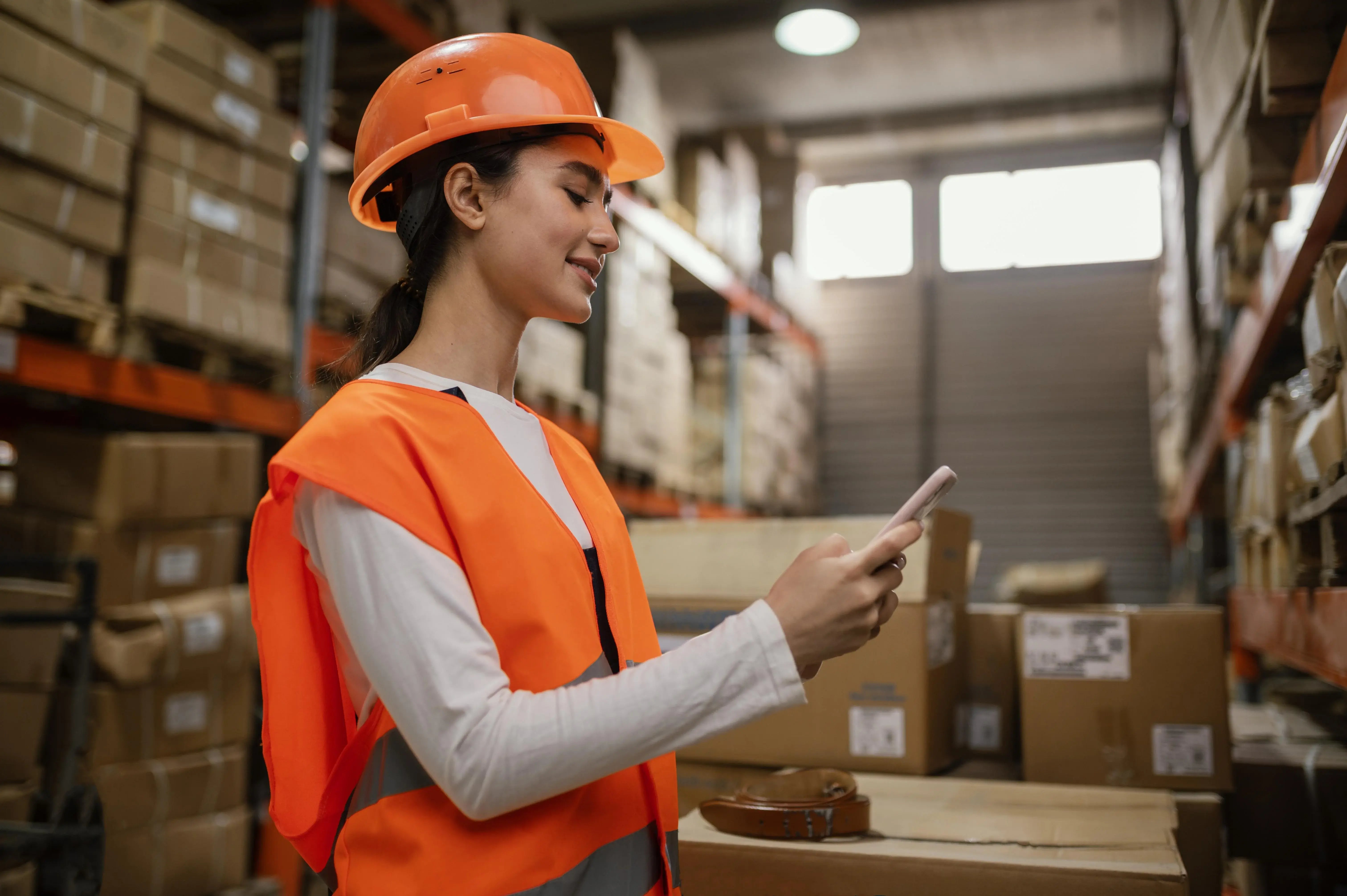 mujer-en-equipo-de-seguridad-trabajando