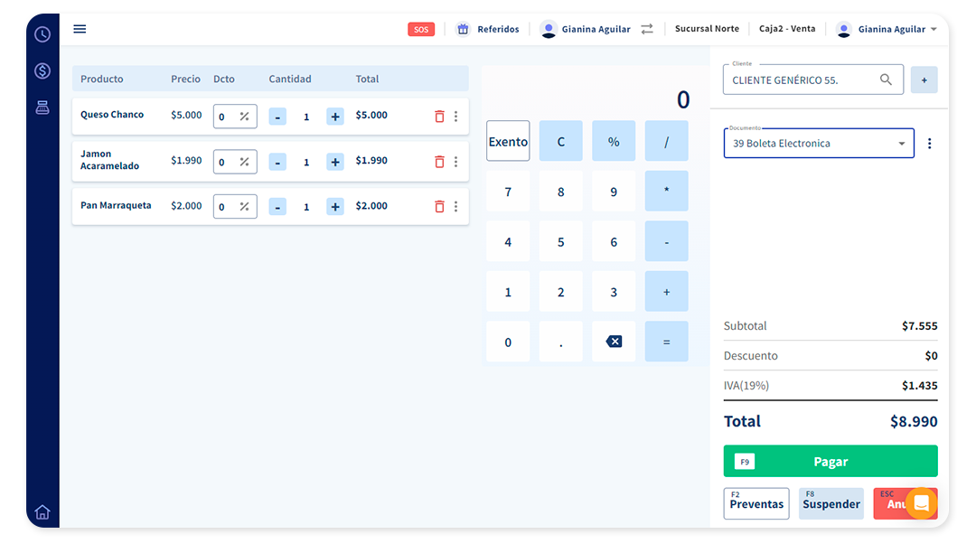 SOFTWARE POS WEB