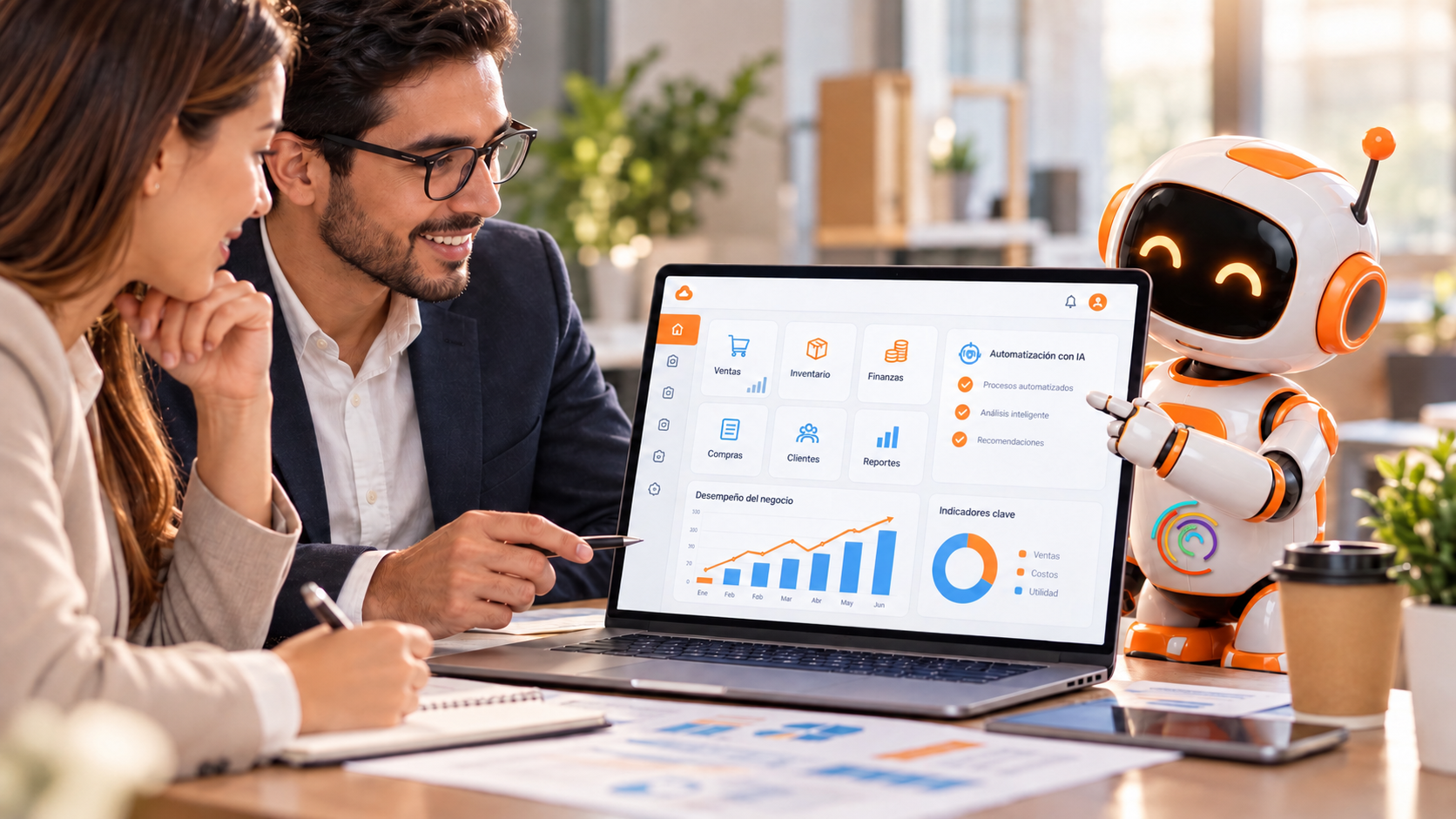ERP con inteligencia artificial