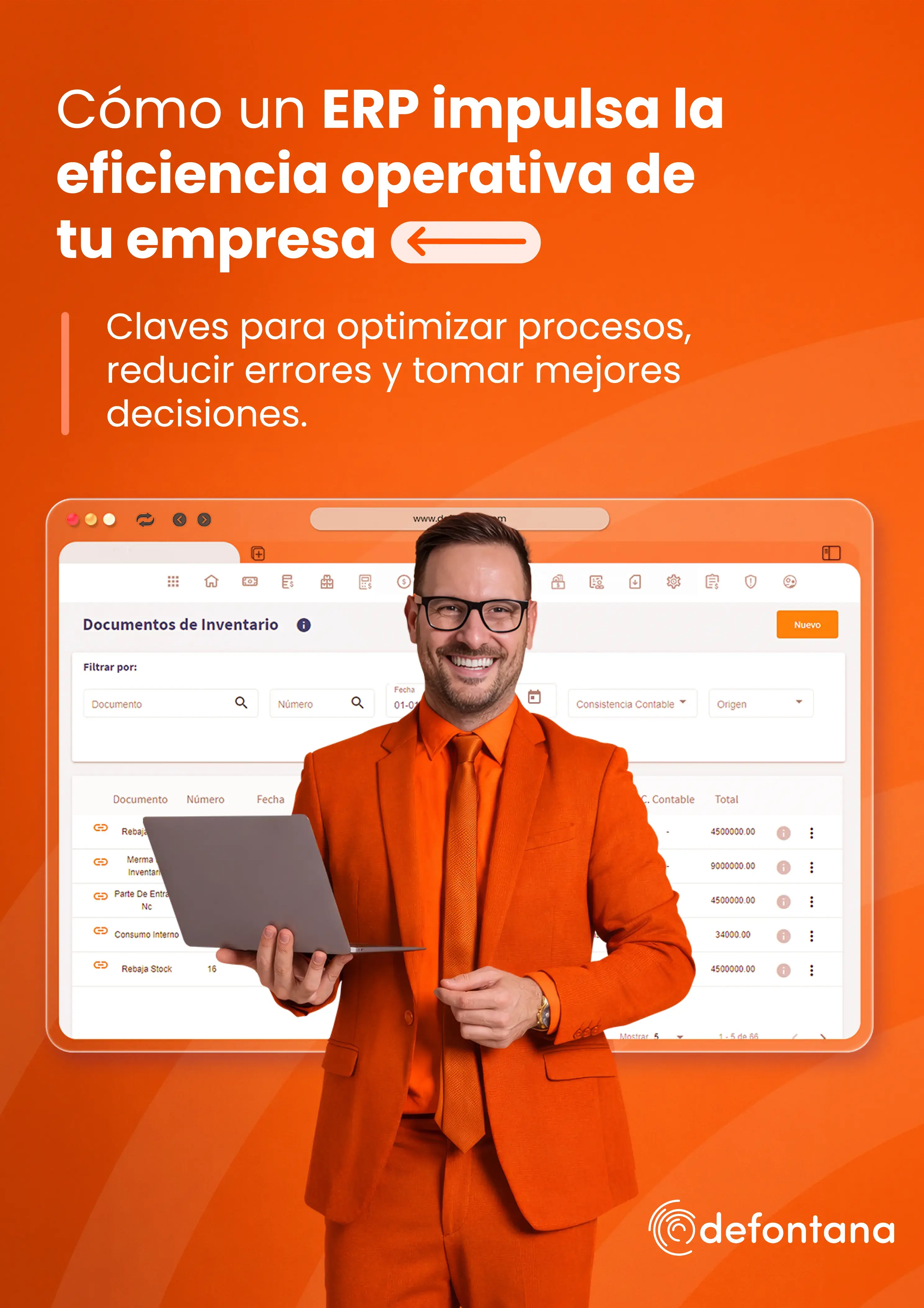 ERP eficiencia operativa