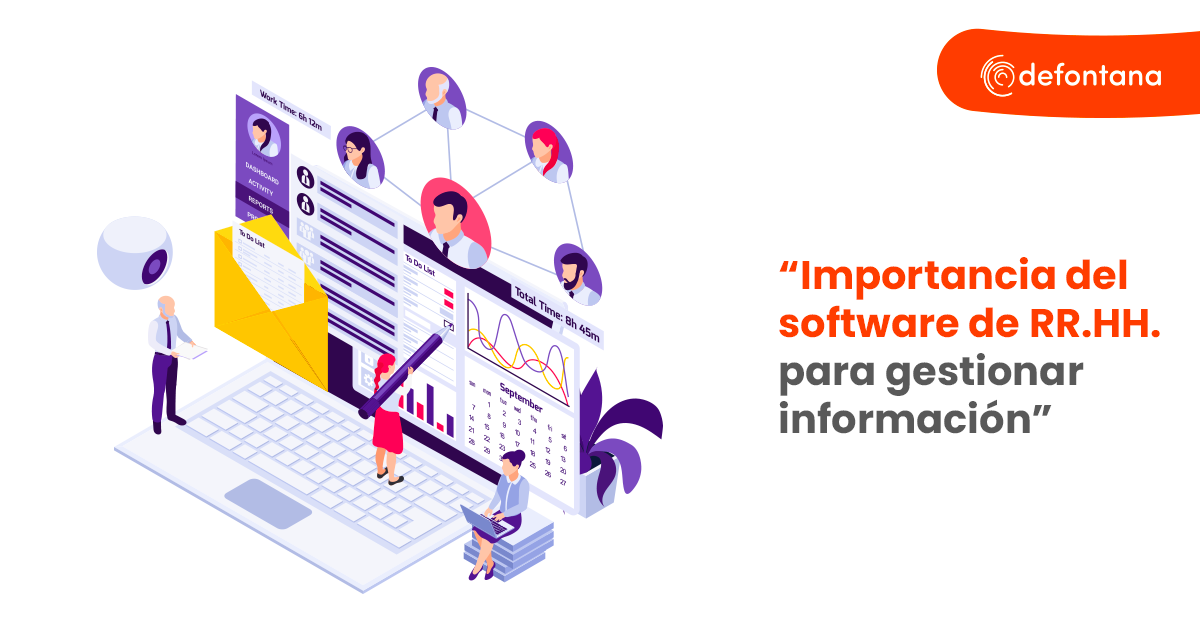 Importancia del software de RR.HH. para gestionar información