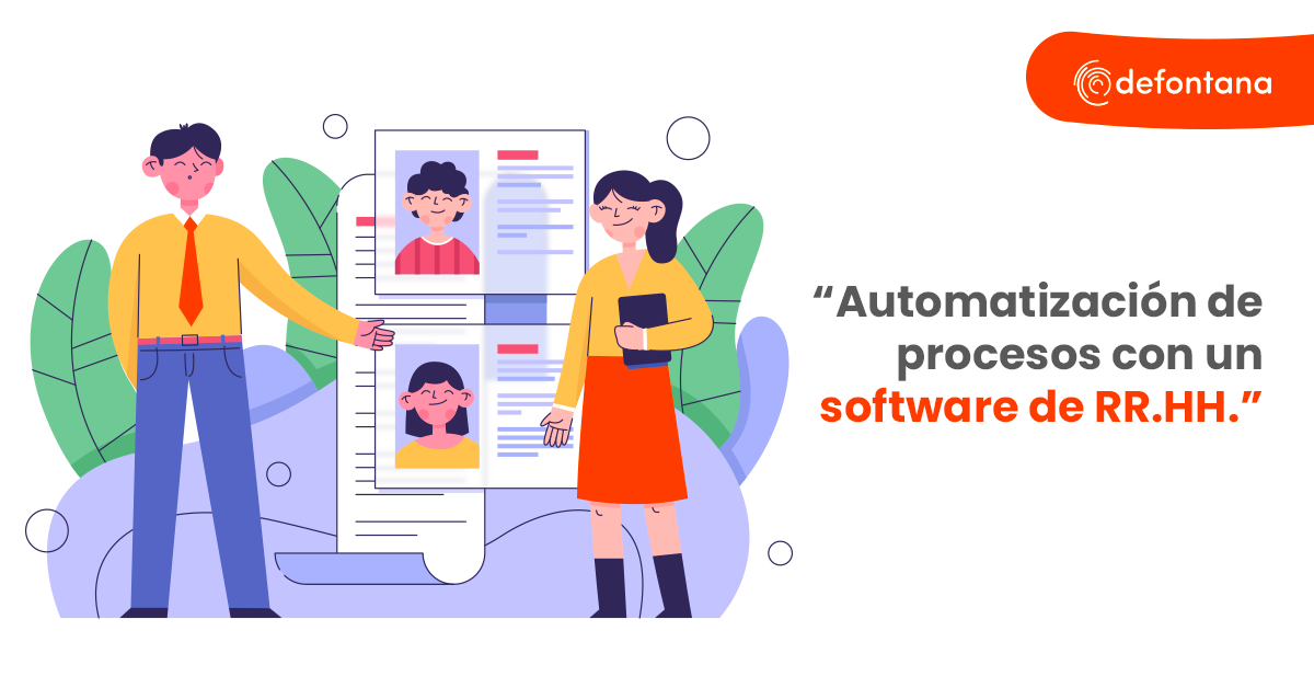 Automatización de procesos con un software de RR.HH.