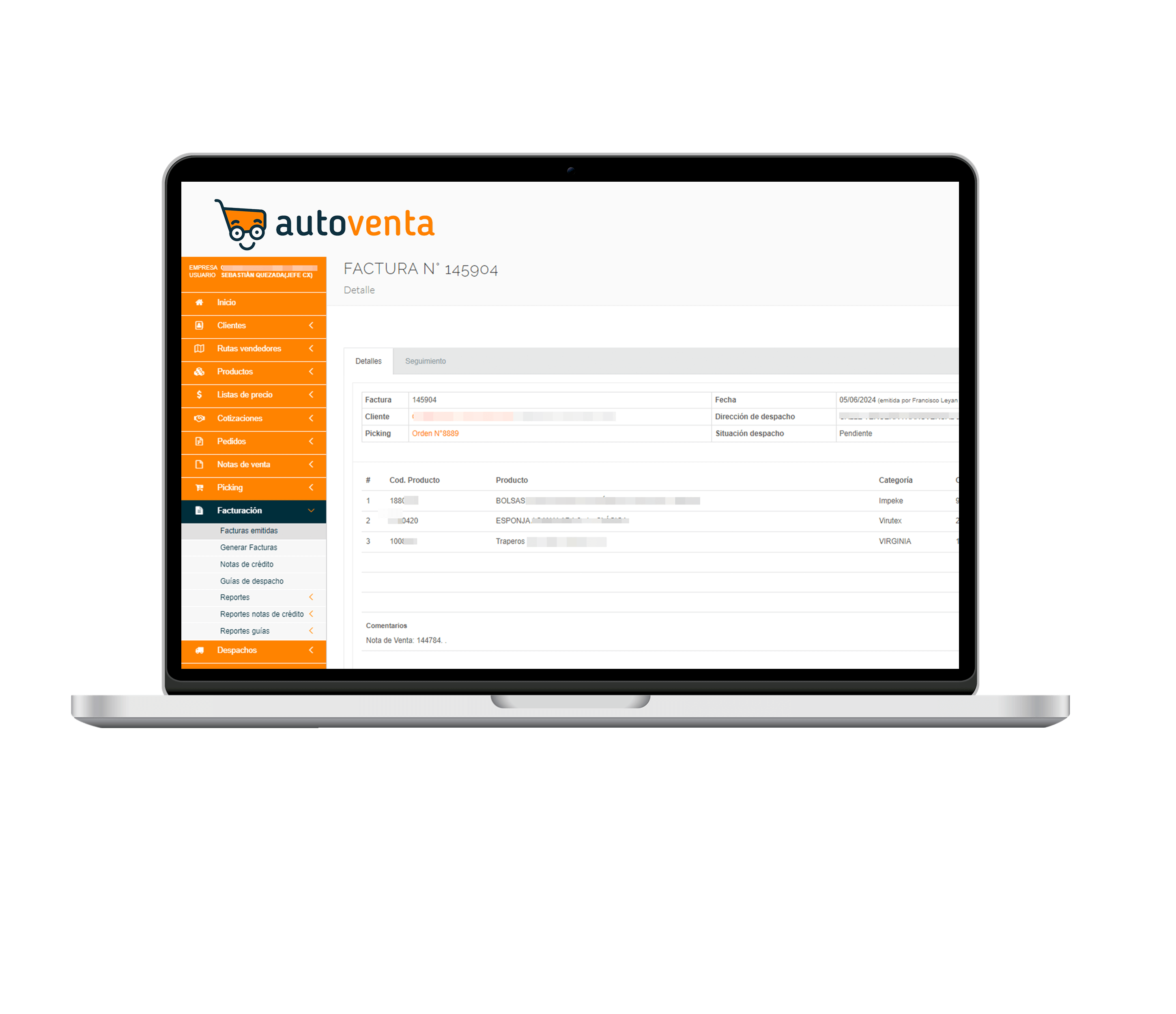 erp defontana e integracion autoventa