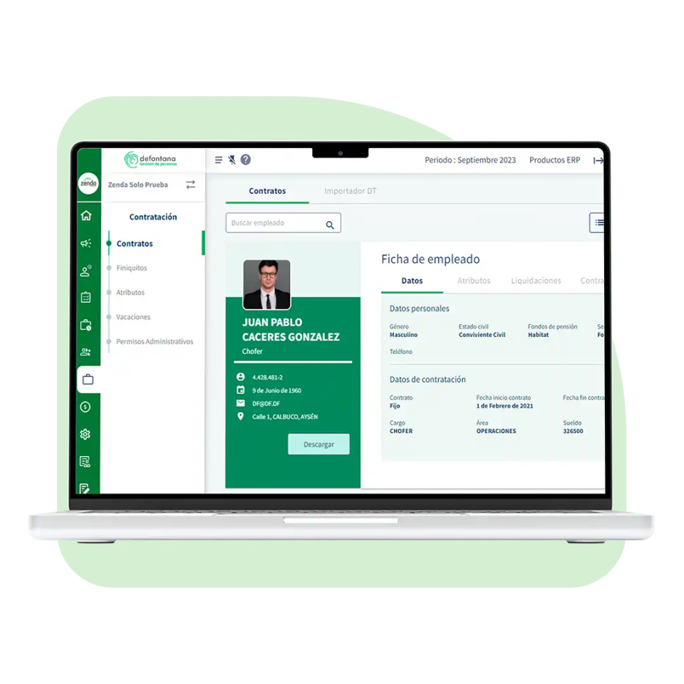 software de evaluacion de desempeño